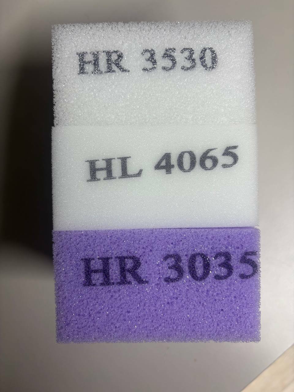 Поролон HR 3530, HL 4065, HR 3035